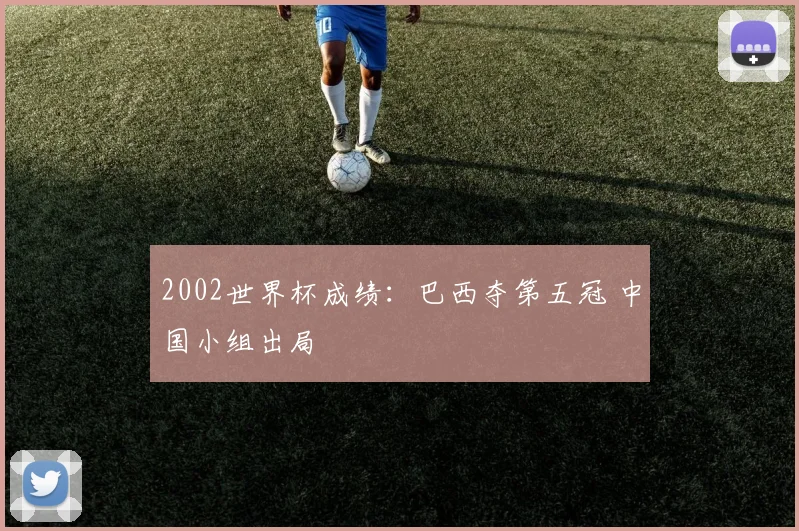 2002世界杯成绩:巴西夺第五冠 中国小组出局